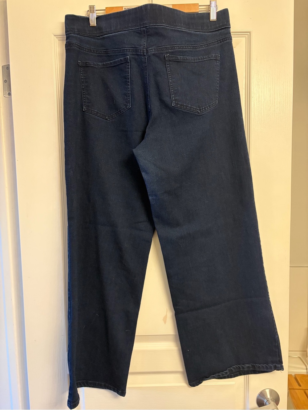 Gloria Vanderbilt Women's Dark Navy Wide Leg Jeans